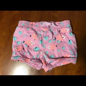 Gap comfy shorts with fish 2T